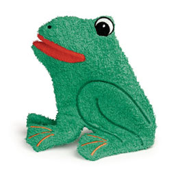 [EGM_110043] Gant de toilette Marionnette Grenouille (23 cm)