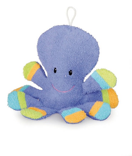 [EGM_110073] Gant de toilette Marionnette Pieuvre (25 cm)