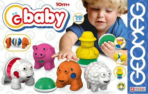 [GEO_087] Geomag Baby Farm 19 pièces