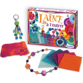 [ASM_32952] Kit Créatif - Laine à Feutrer