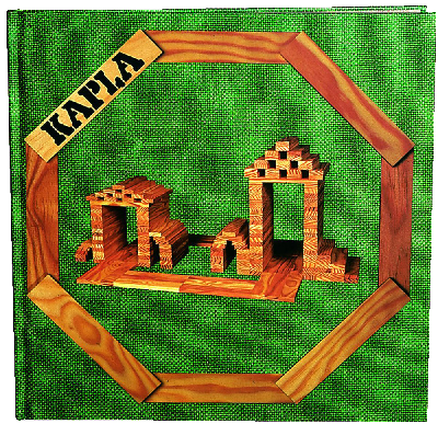 [KAPLALivred'artVert] Livre d'art 3 Vert Kapla