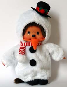 [OKU_335288200] MONCHHICHI 20 cm Bonhomme de neige
