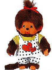 [OKU_33533344] MONCHHICHI 20 cm Fille Coeur Pointé