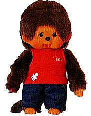 [OKU_33533343] MONCHHICHI 20 cm Garçon Débardeur Rouge