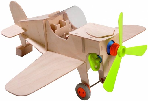 [HAB_7712] Maquette Avion en Bois Terra Kids (Haba)