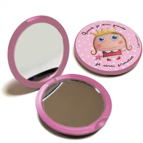 [LAB_62ISAMIR25] Miroir de poche "Princesse"