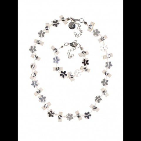 [SOU_2865] Necklace & Bracelet set "Jenise"