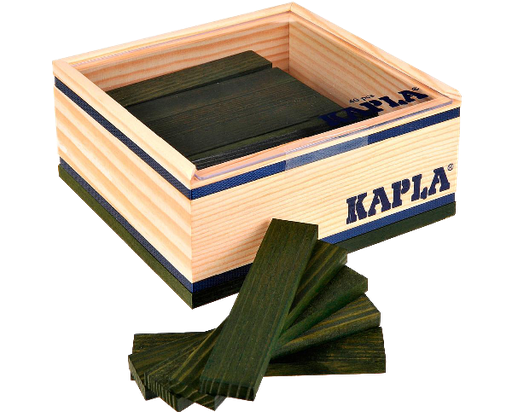 [MAC_K1BLVERT] Petit coffret de 40 Kapla's Verts