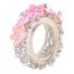 [SOU_2800] Ring Denise flowers (24 pcs)