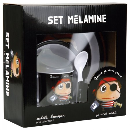 [LAB_62ISAMEL15] Set Mélamine "Pirate"