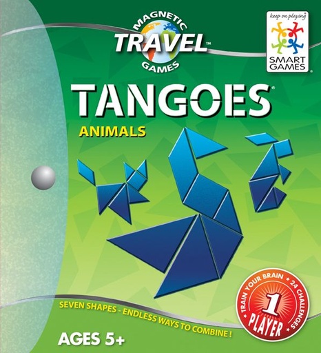 [SMA_SGT120] SmartGames Magnetic Travel: Tangoes - Animaux