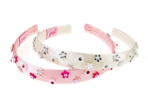 [SOU_2020] Tiara Elize, l. pink flower gemstones