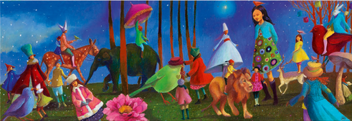 [DJE_DJ07612] Wonderful walk - 350 pcs (Puzzles Gallery Djeco)