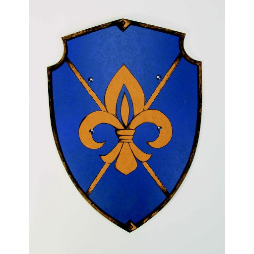 [VAH_187] Bouclier ROYAL Fleur de Lys, incurvé