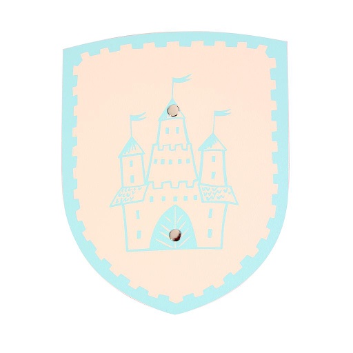 [VAH_260] TRISTAN - Set bouclier et épée mini, bleu ciel