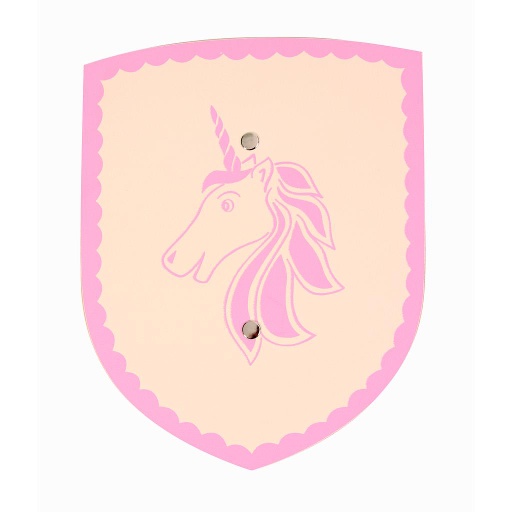 [VAH_261] ISOLDE - Set bouclier et épée mini, rose