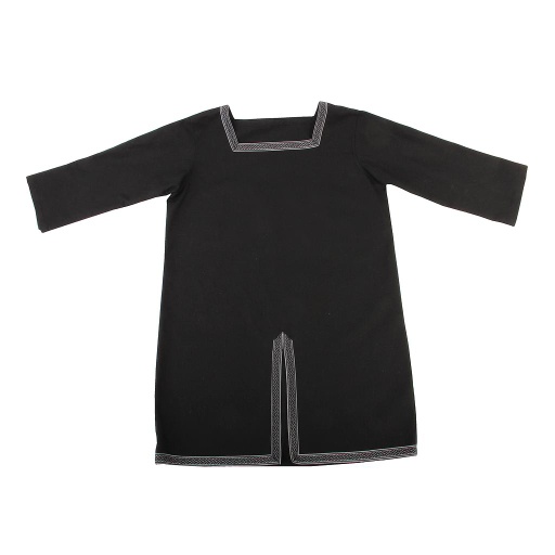 [VAH_311] Tunique Aragon, noire, en coton, 7-12 ans