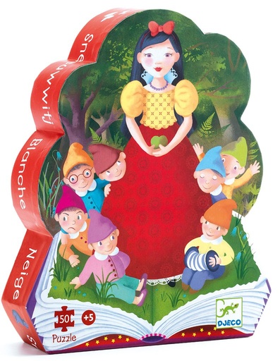 [DJE_DJ07259] Blanche neige - 50 pcs* (Puzzles Silhouettes Djeco)