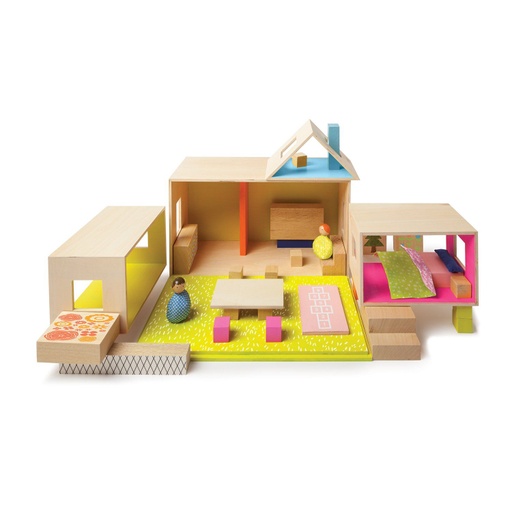 [MAN_213490] MIO Playing Eating Sleeping Working + 2 People Manhattan Toys