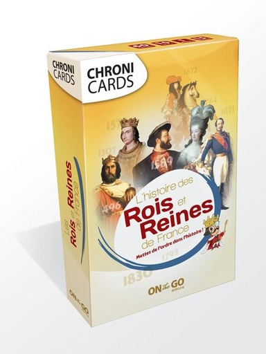 [CLD_47395] Chronicards "Rois et Reines de France" (On The Go)