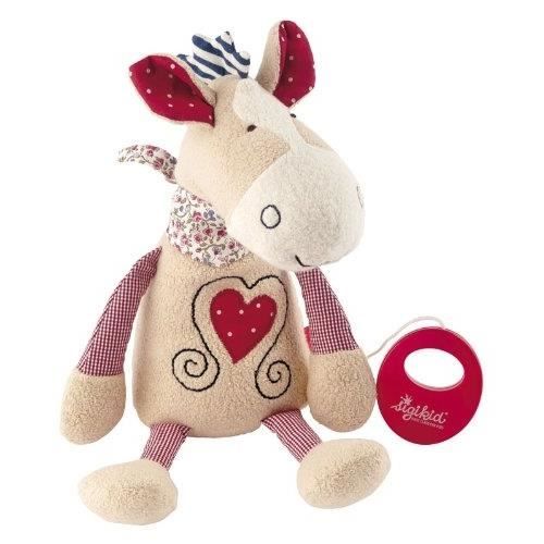[SIG_40818] Peluche à musique Cheval (Organic)