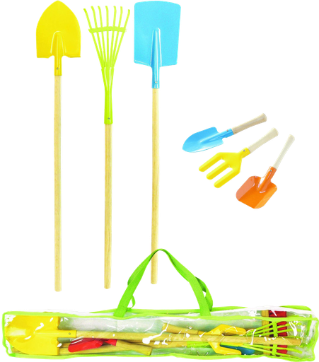 [CHO_HOT461972] Sac de 6 outils de jardin