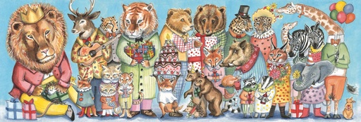 [DJE_DJ07639] King's Party - 100 pcs* (Puzzles Gallery Djeco)