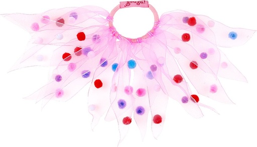 [SOU_3240] Elastique à Cheveux Carlijn, fuchsia (6 pcs) 