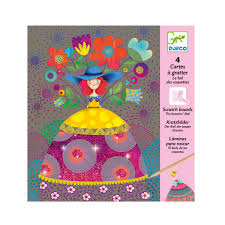 [DJE_DJ09725] Le bal des coquettes* (Cartes à Gratter Djeco)