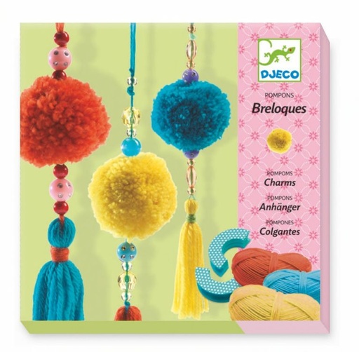 [DJE_DJ08854] Pompons breloques* (Laine Djeco)