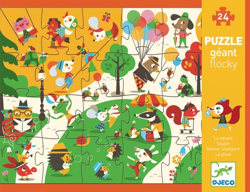 [DJE_DJ07013] Flocky puzzle - Le square  (Puzzles Géants Djeco)
