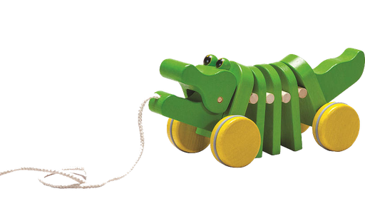 [PLT_5609] Alligator à Tirer  Plan Toys