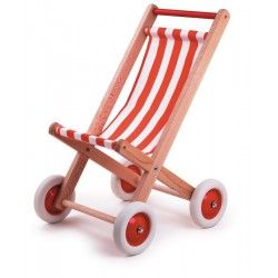 [EDU_24401] Buggy Rayures Rouges pour Poupées (Hape)