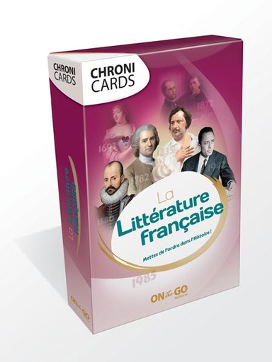 [CLD_47396] Chronicards "Littérature Française" (On The Go)
