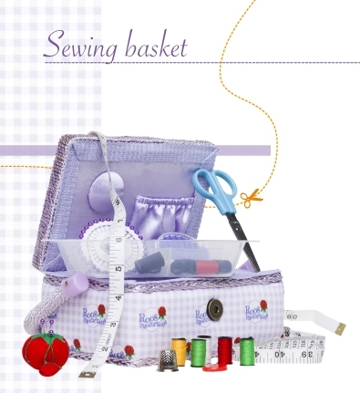 [ROO_SB112-001] Sewing Basket (Dress Your Doll)