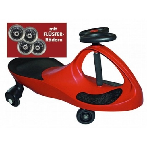 [JHP_40020] Kids-Car Rouge Aux Roues Silencieuses