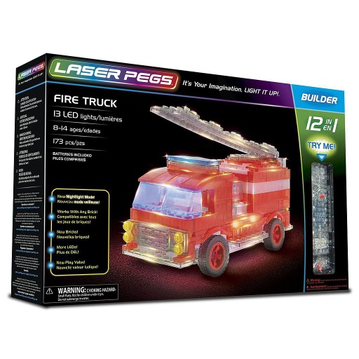 [SCH_12012] Camion  de pompiers (12en1 Laser Pegs)